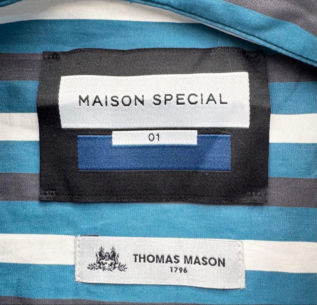 THOMAS MASONプライムオーバーシャツコートMAISON SPECIAL