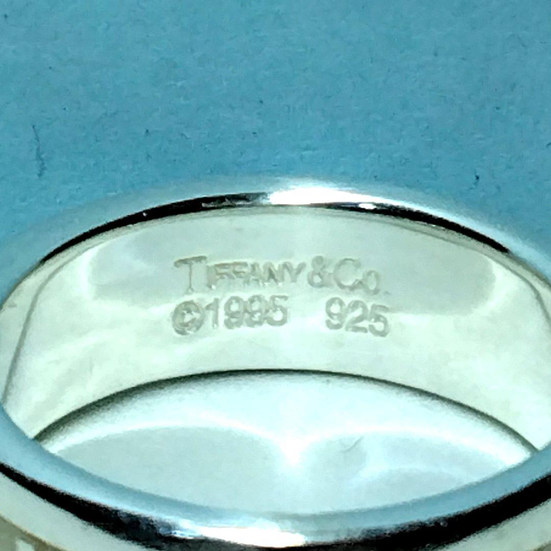 ティファニーアトラスリング 14号弱　新品仕上げ　ほぼ無傷未使用に近い