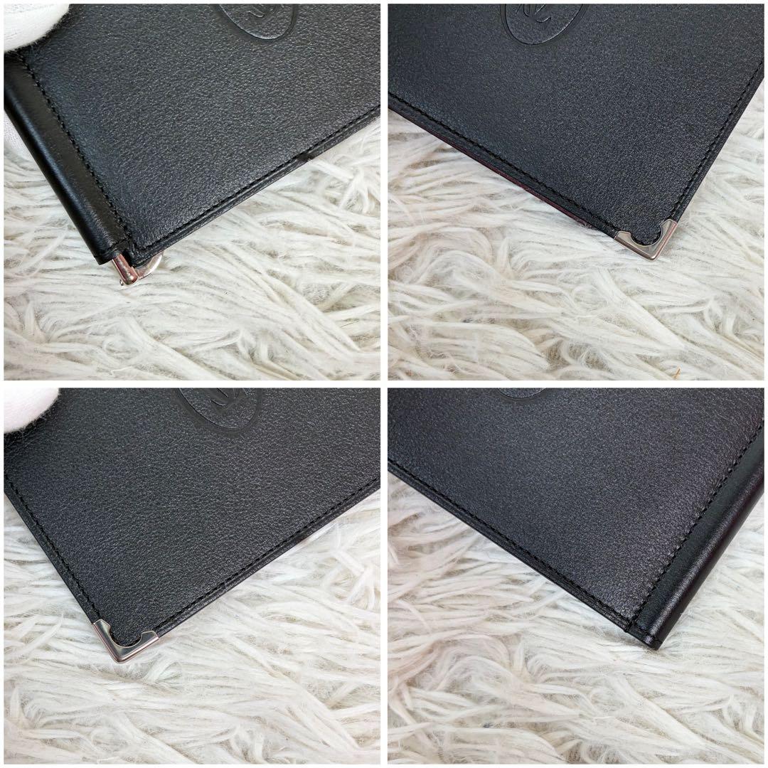 新品未使用保管品✨Cartier マネークリップ マストライン ブラック/黒