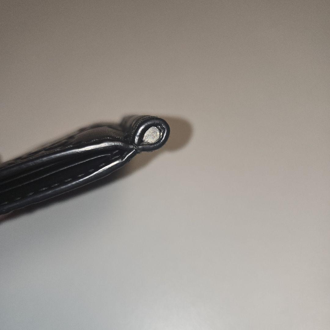 [最終値下げ]GUCCI ブラック GGパターン マネークリップ