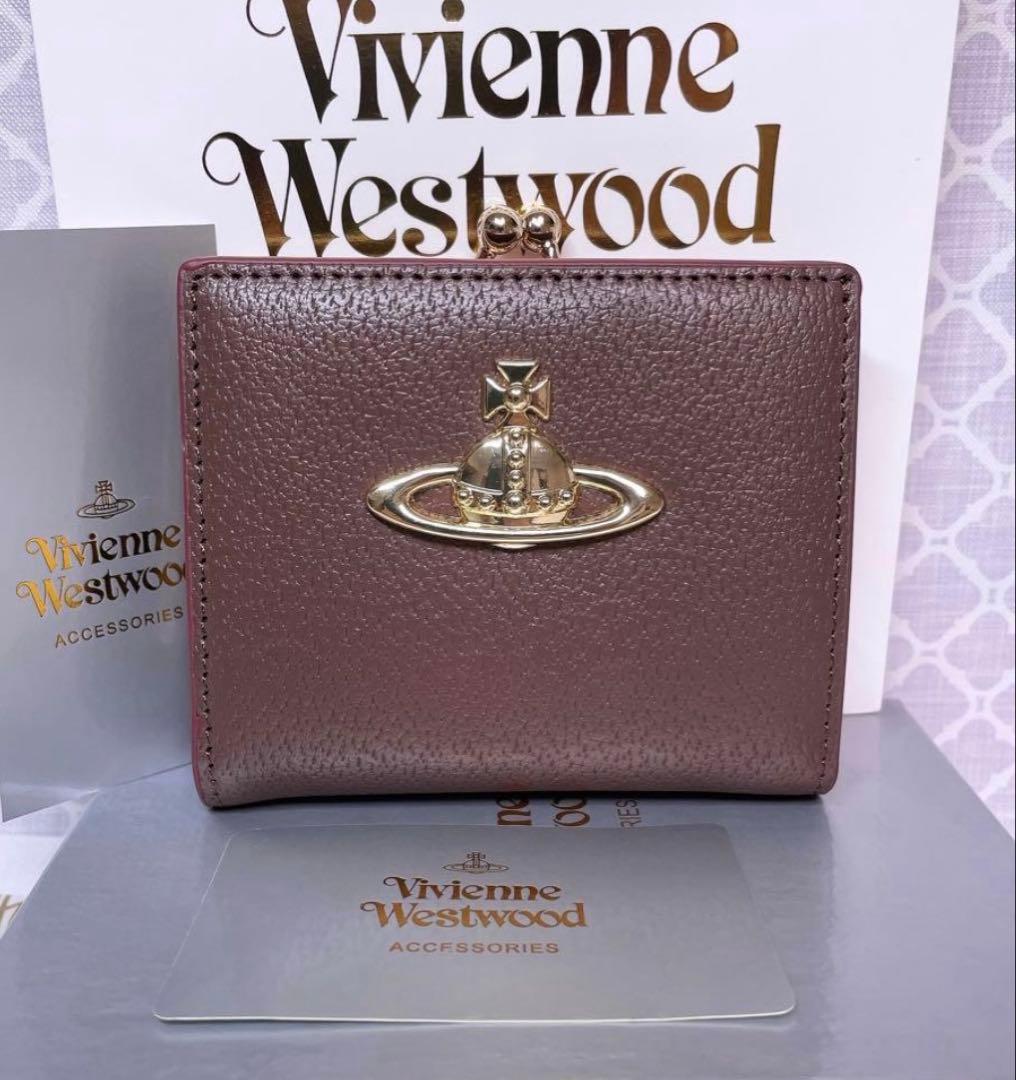 【最新作☆美しい】オーブ ヴィヴィアン・ウエストウッド ブラウン 財布