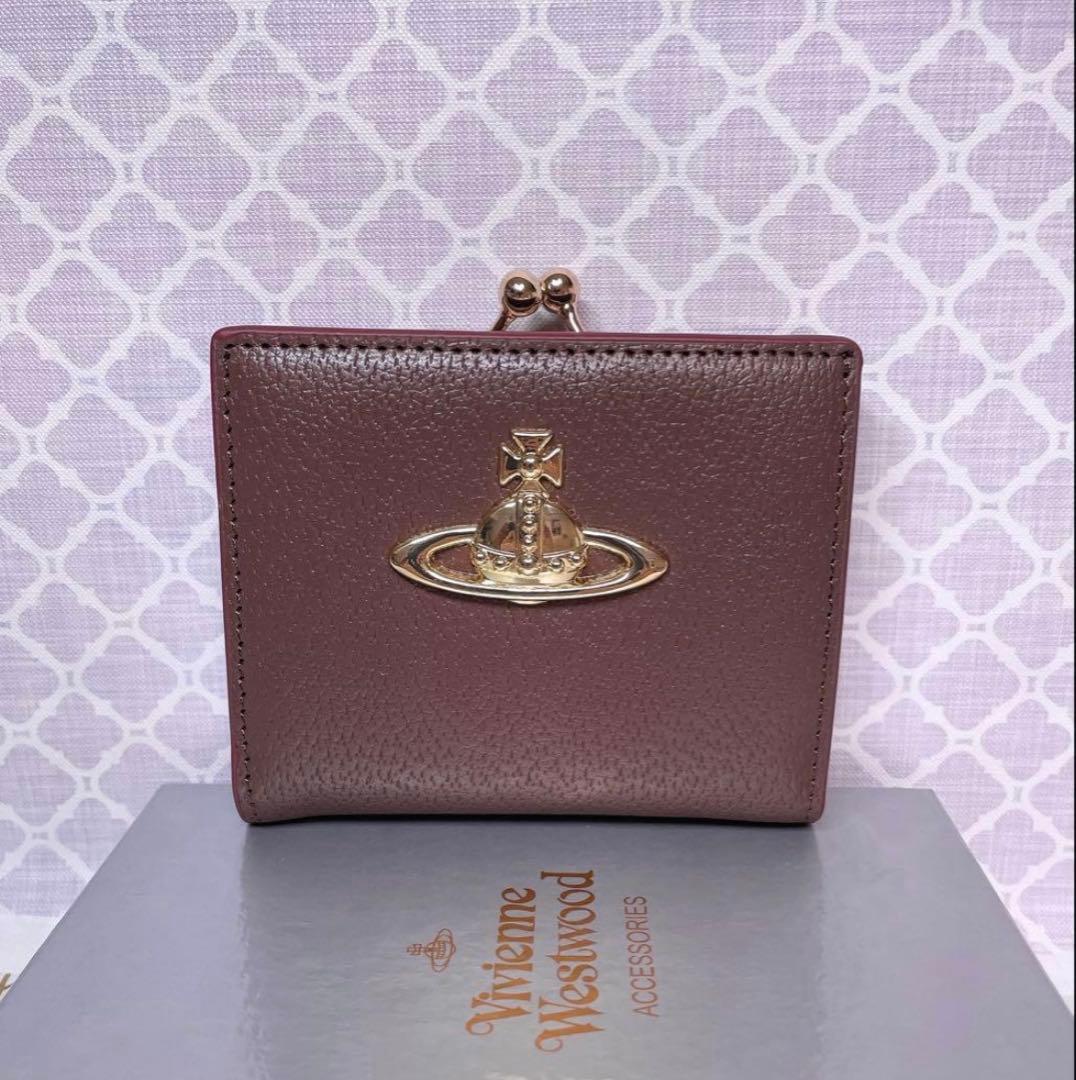 【最新作☆美しい】オーブ ヴィヴィアン・ウエストウッド ブラウン 財布