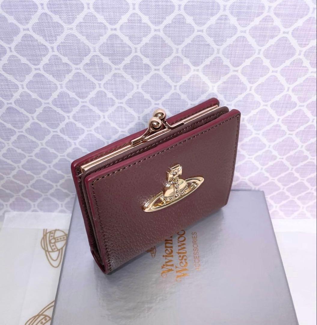 【最新作☆美しい】オーブ ヴィヴィアン・ウエストウッド ブラウン 財布