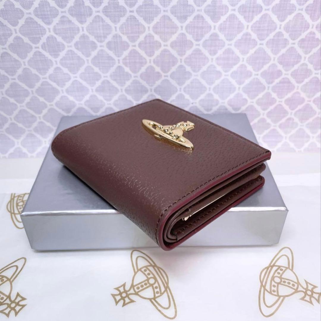 【最新作☆美しい】オーブ ヴィヴィアン・ウエストウッド ブラウン 財布