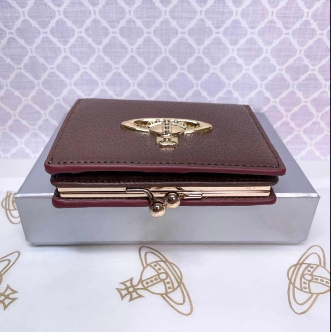 【最新作☆美しい】オーブ ヴィヴィアン・ウエストウッド ブラウン 財布