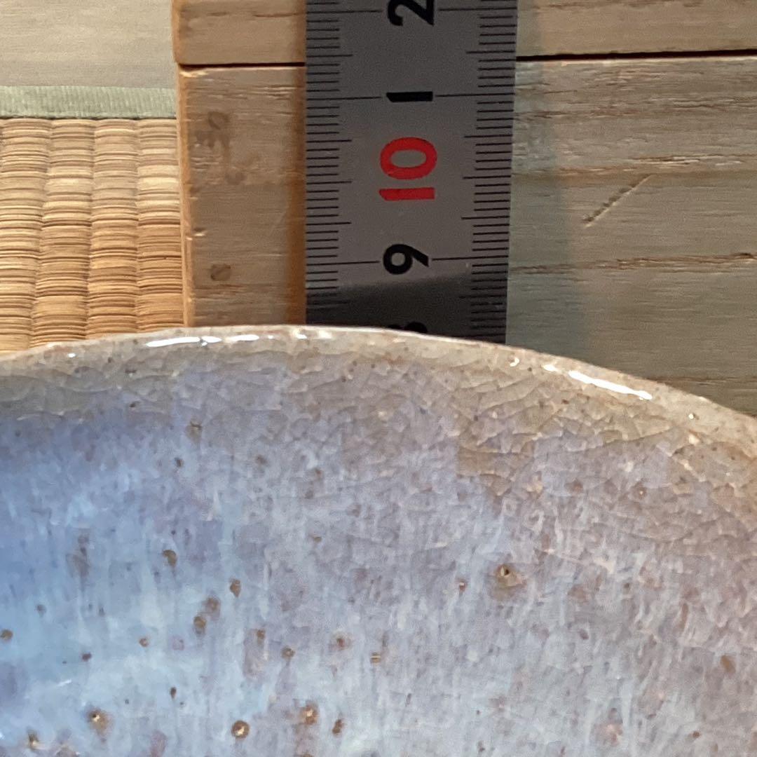 萩焼　玉おとこ山野坂康起作　抹茶茶碗