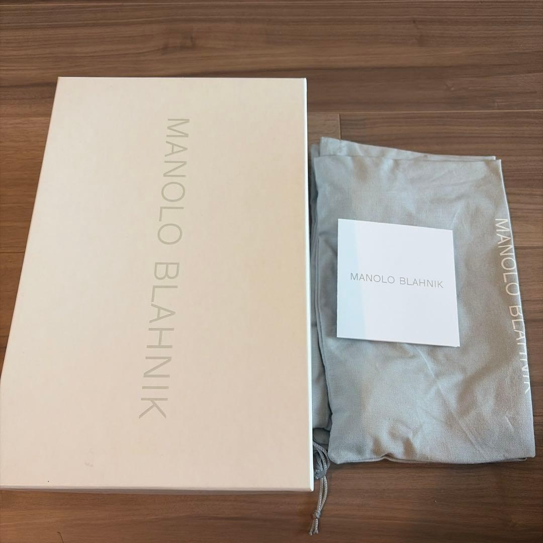 MANOLO BLAHNIK マロノブラニク　ハンギシ　パンプス　36 1/2