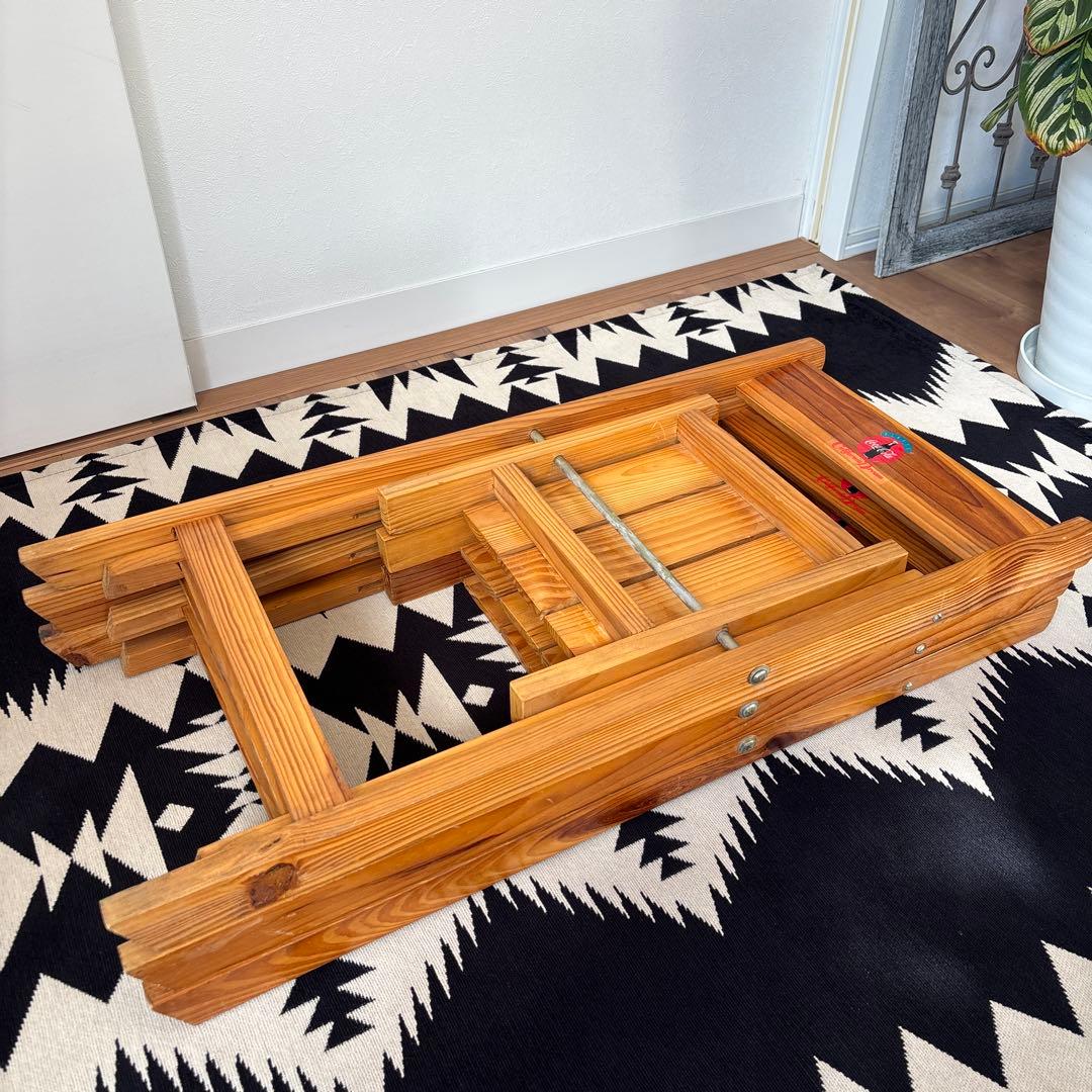 当時物　非売品　コカ コーラ カリフォルニアドリーム　激レアなウッドチェア