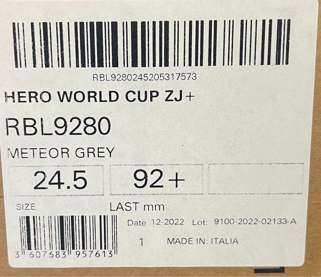 新品未使用　2023-24HERO WORLDCUP ZJ+ 24.5
