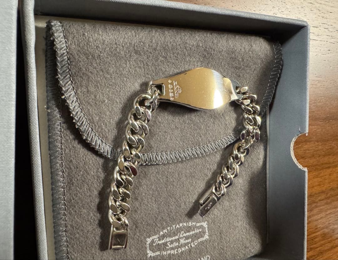 BUNNEY バニー IDブレスレット シルバー925 チェーン