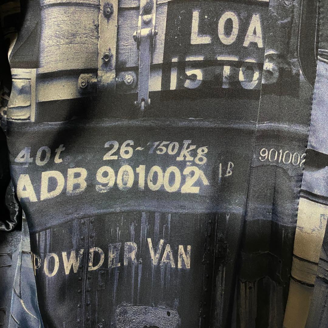 機関車プリント　チェスターコート　ポールスミスコレクション　Paul Smith