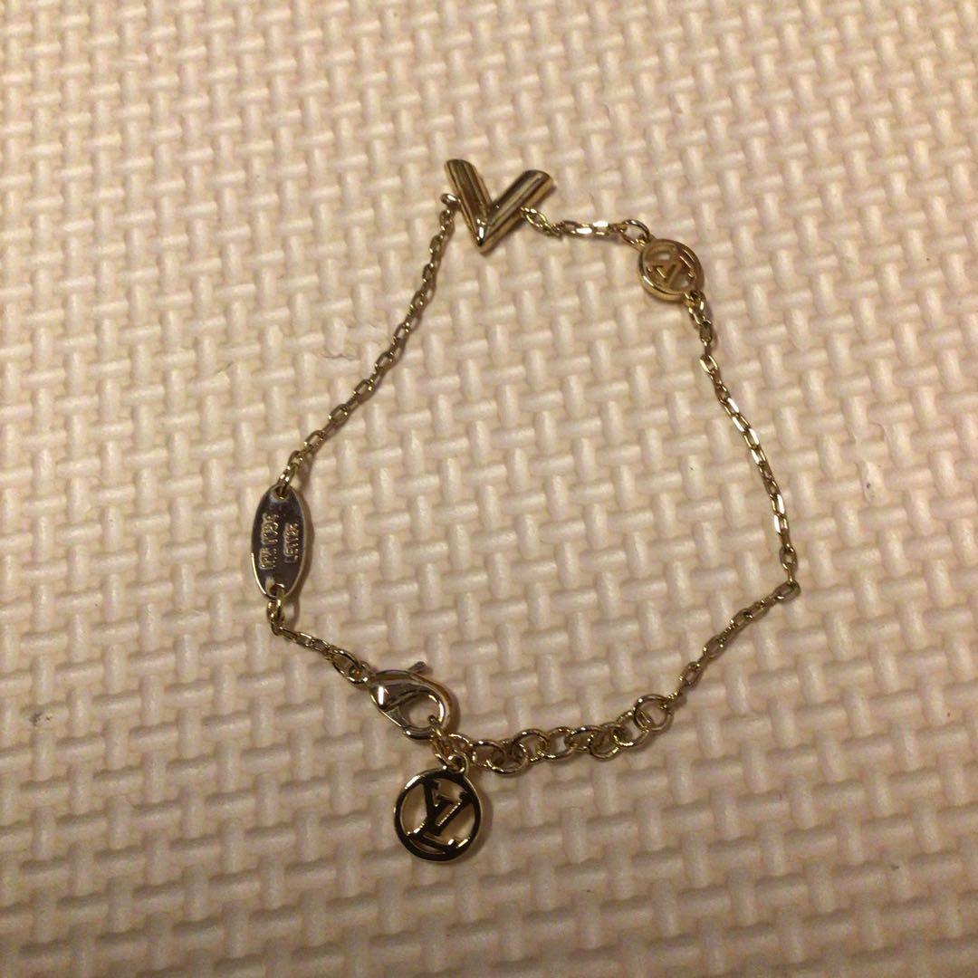 Louis Vuitton ゴールド チェーンブレスレット