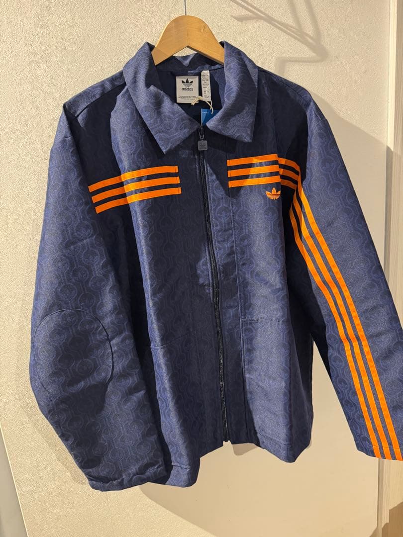 新品adidas originals 70S クラブジャケット　ナイトインディゴ