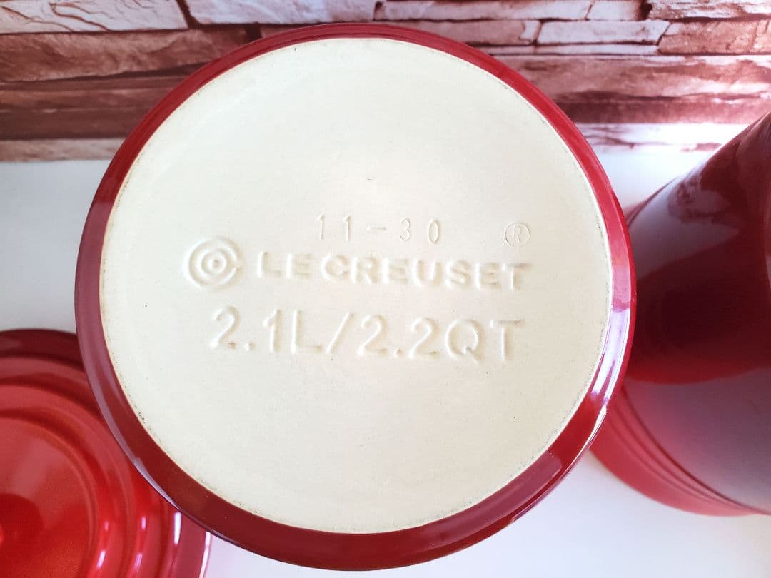 Le Creuset ストッカーパッキン付キャニスター箱付き　2個　ル・クルーゼ
