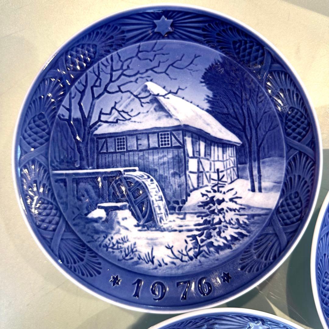 【お得セット】ロイヤルコペンハーゲンイヤープレート1975-1979(5枚）