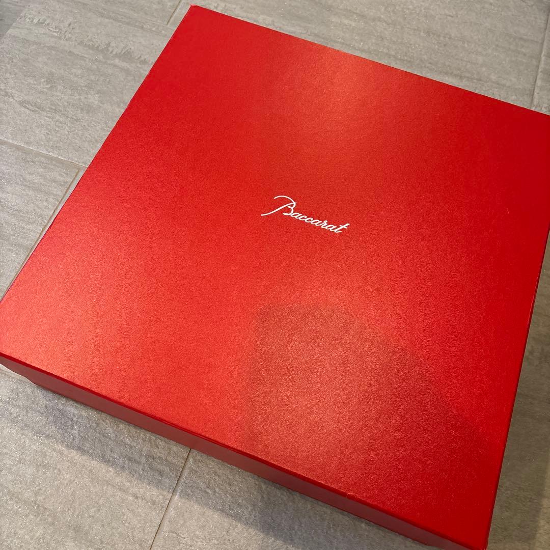 Baccarat ダークブルー 3段ケーキスタンド