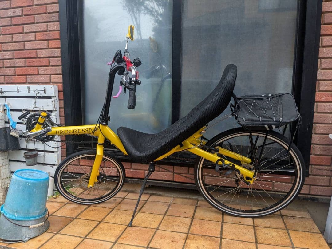 PROGRESSIVE 片持フォークリカンベント 　スラム→シマノコンポ載替