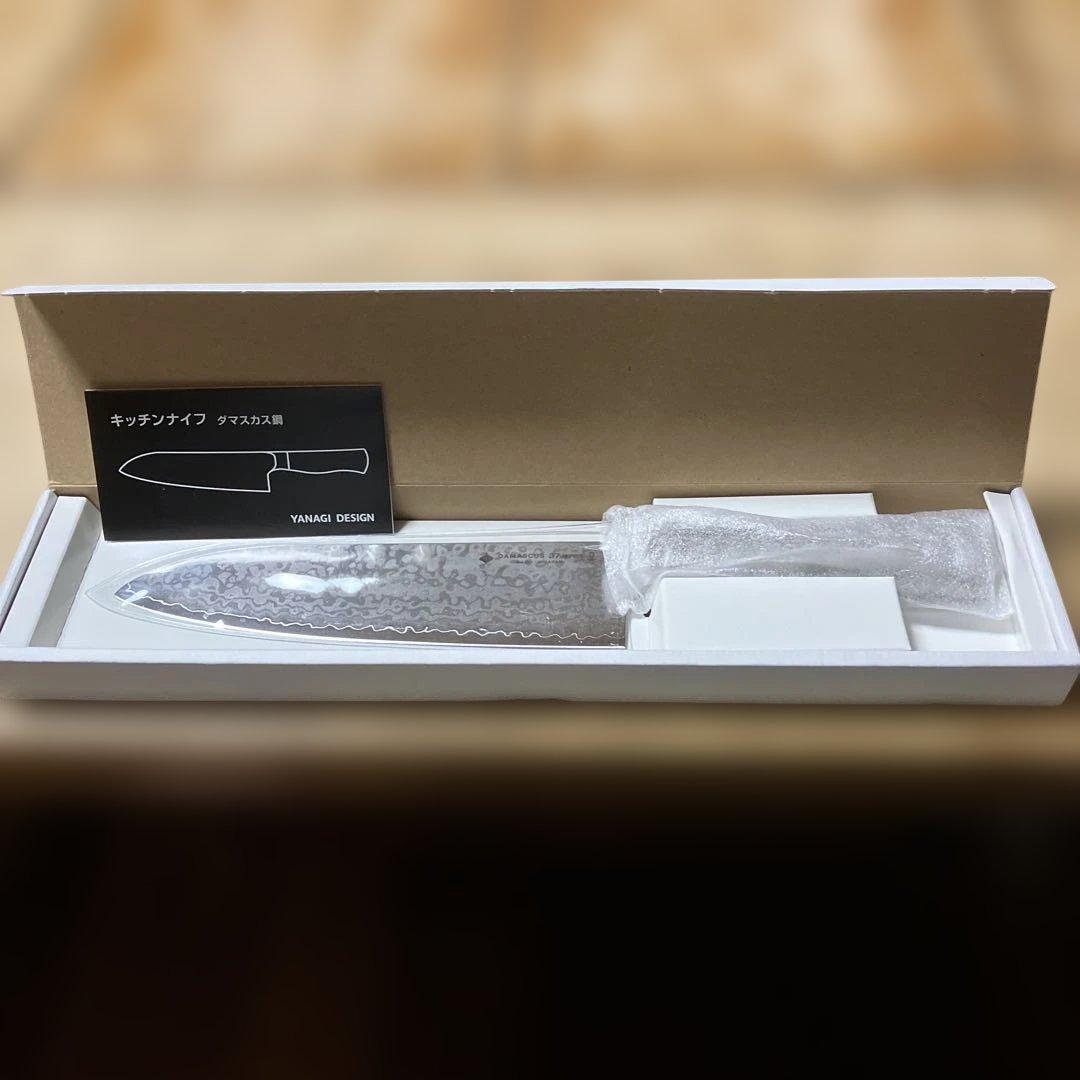柳宗理ダマスカス鋼　キッチンナイフ18cm