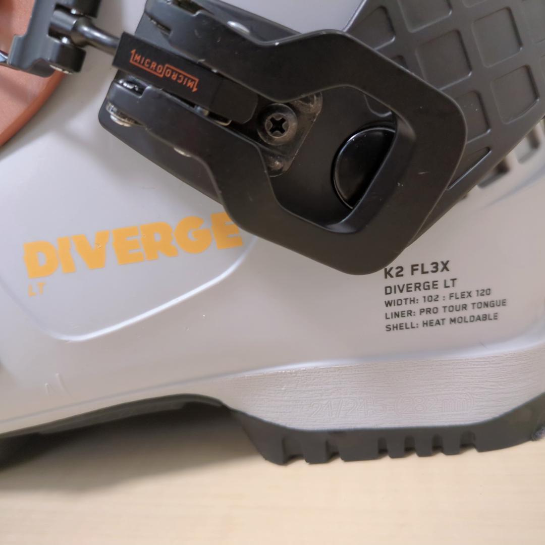 K2 FL3X DIVERGE LT スキー靴 24-24.5 FLEX120