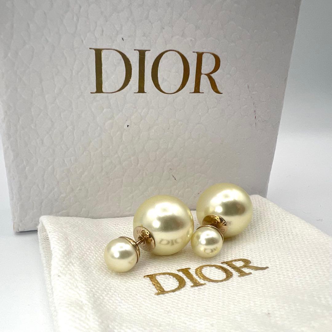 【美品】✨Dior Tribales ディオール トライバル ピアス パール✨