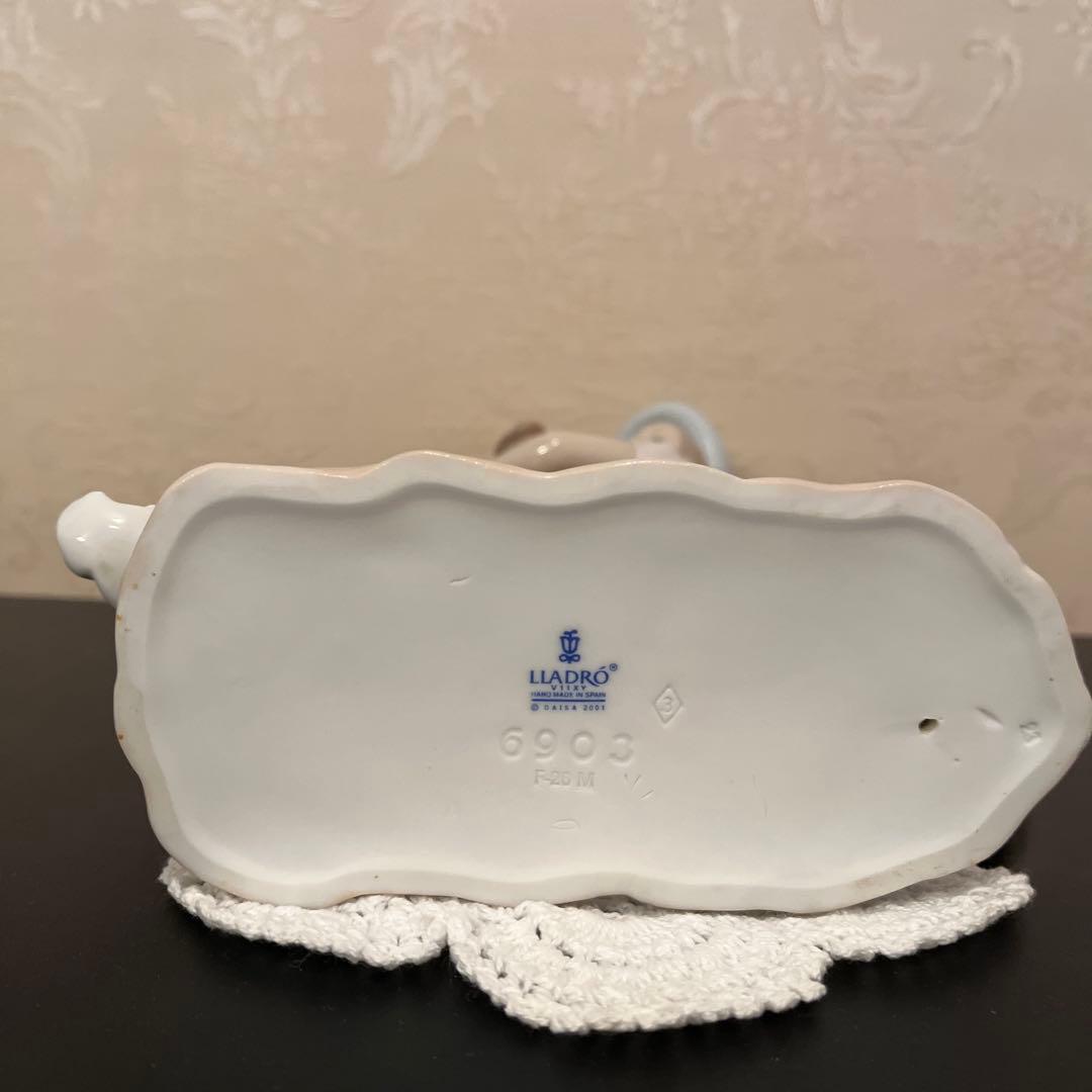 リヤドロ 待ってたよ　磁器フィギュア　美品