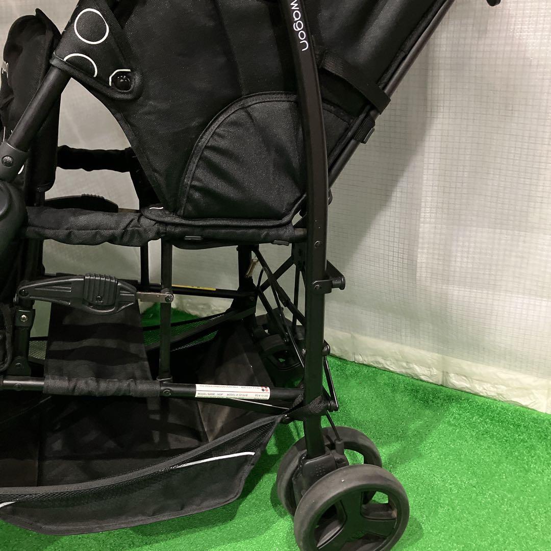 キンダーワゴン 2人乗り DUO シティ HOP ブラック 即日発送 送料無料