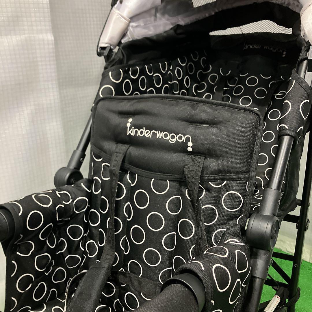 キンダーワゴン 2人乗り DUO シティ HOP ブラック 即日発送 送料無料