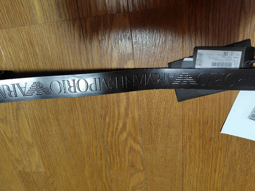 新品・未使用　EMPORIO ARMANI　レザーベルト