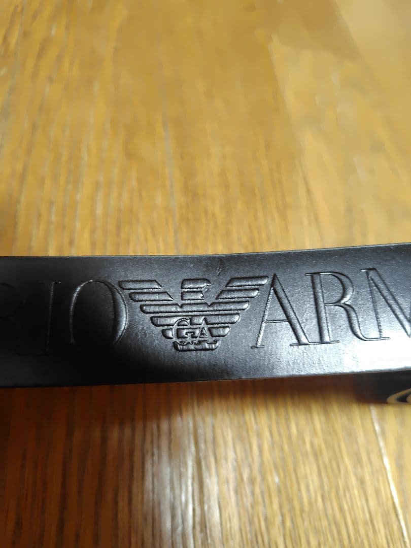 新品・未使用　EMPORIO ARMANI　レザーベルト