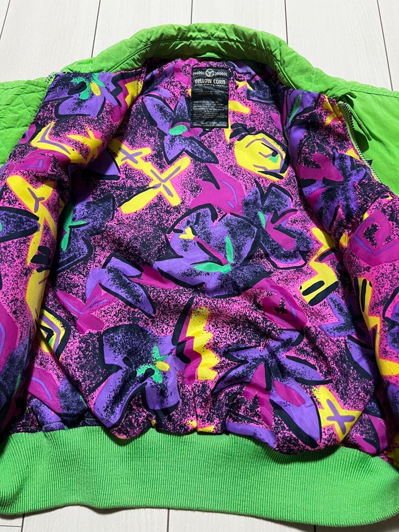 yellow corn イエローコーン　ブルゾン　MA-1 90s 希少　中綿