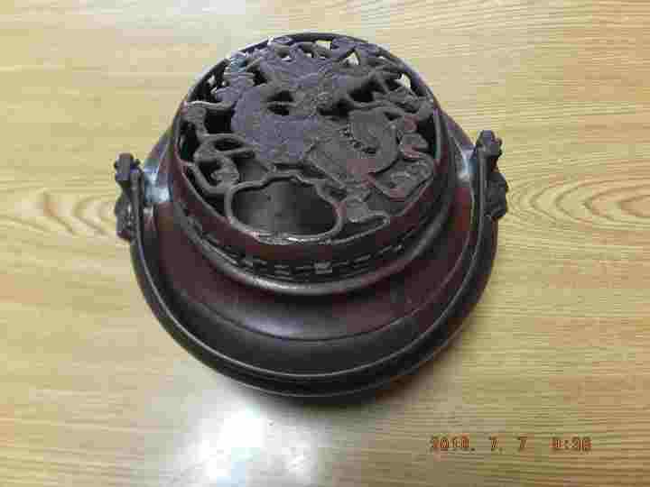 大明宣徳年製銅製香炉