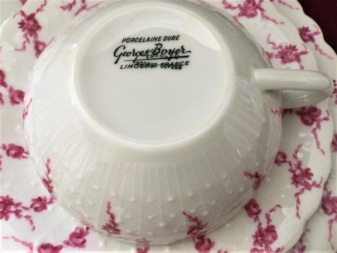 リモージュ　ケーキ皿6枚とティーセット6客