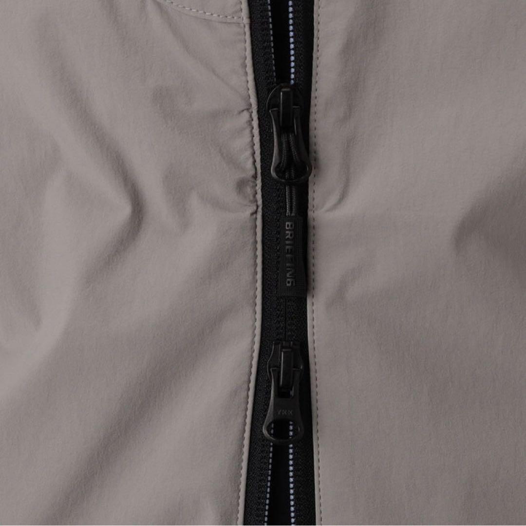 【新品・タグ付き】 今期新作 BRIEFING メンズウィンドブルゾン グレーL