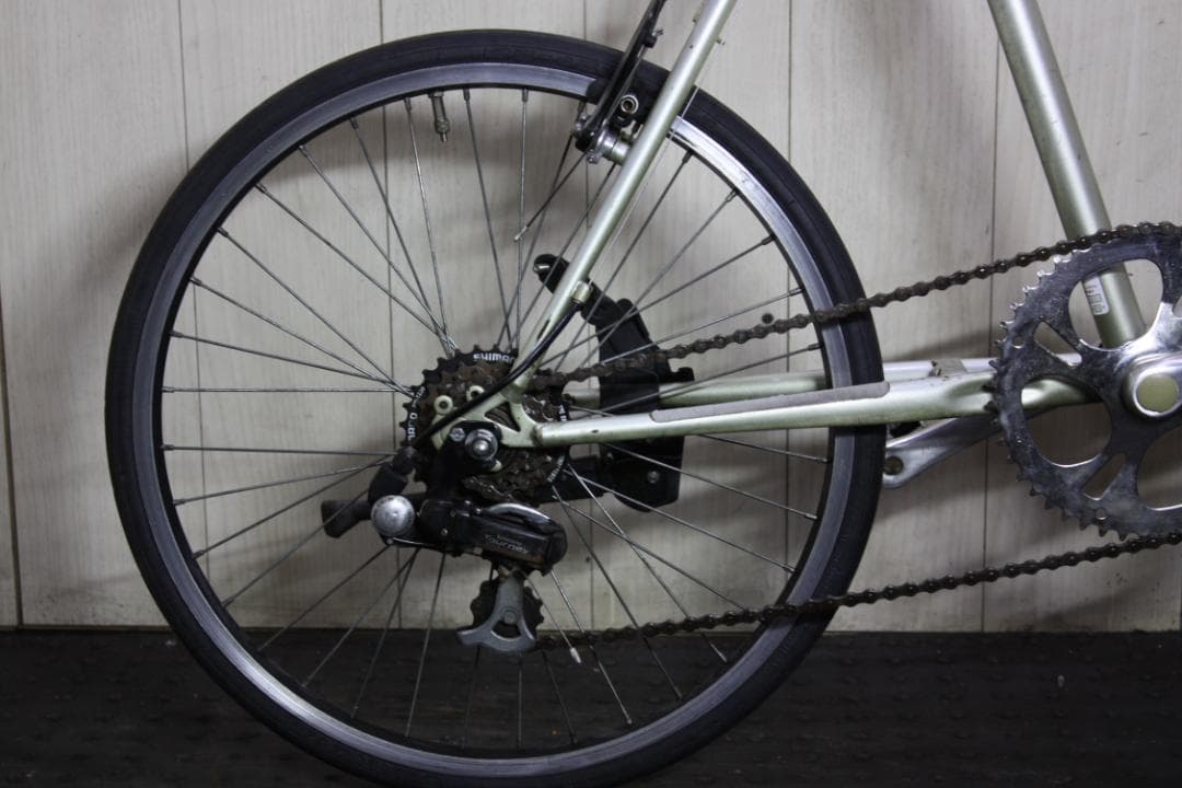 SAKAMOTO 20x1・1/8 スチル 6速 500mm minivelo