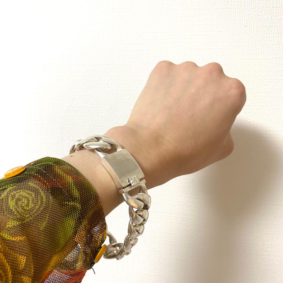 喜平 シルバー925 ブレスレット チェーン シルバー ヴィンテージ TAXCO