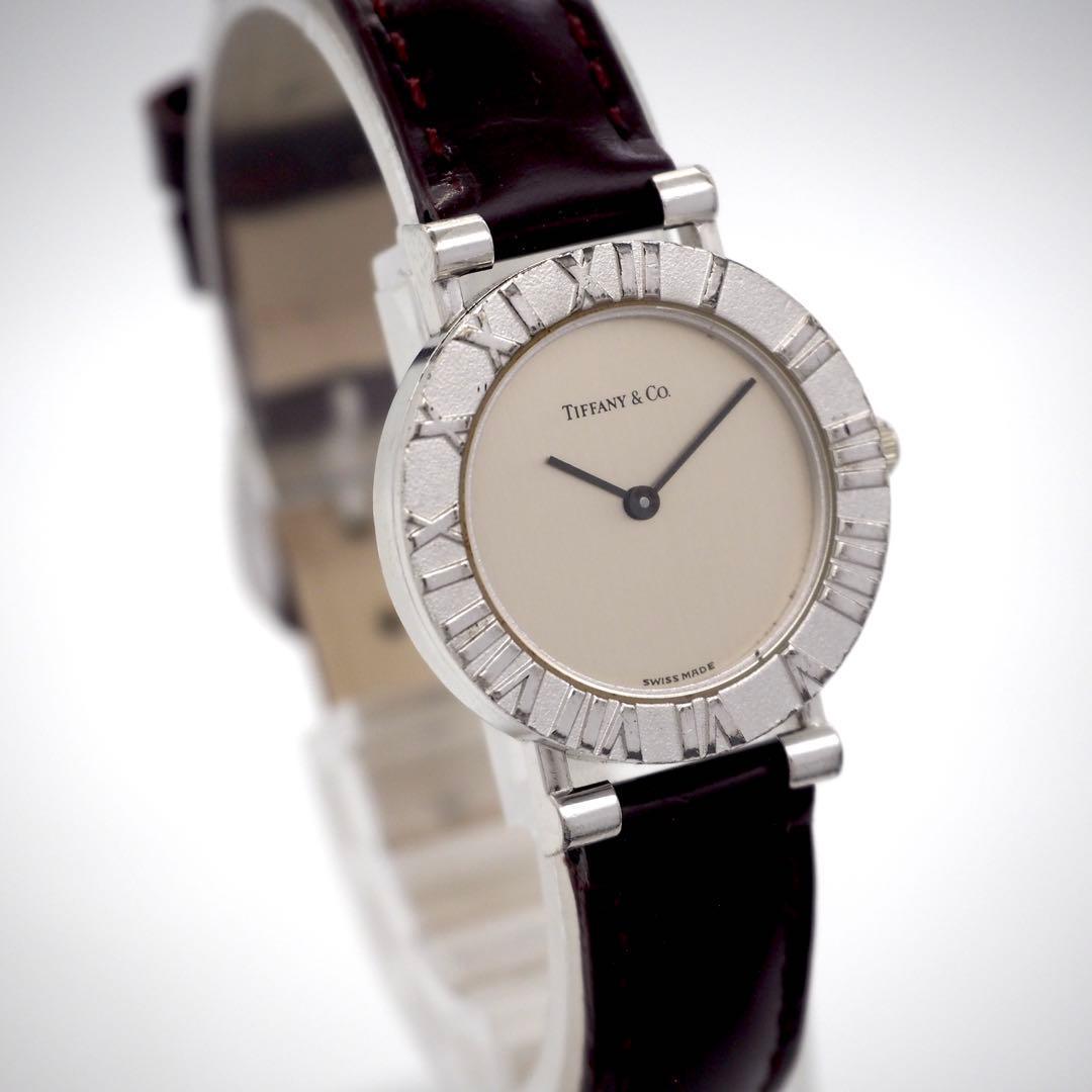 36 稼働　ティファニー　時計　アトラス SV925 レディース シルバー925