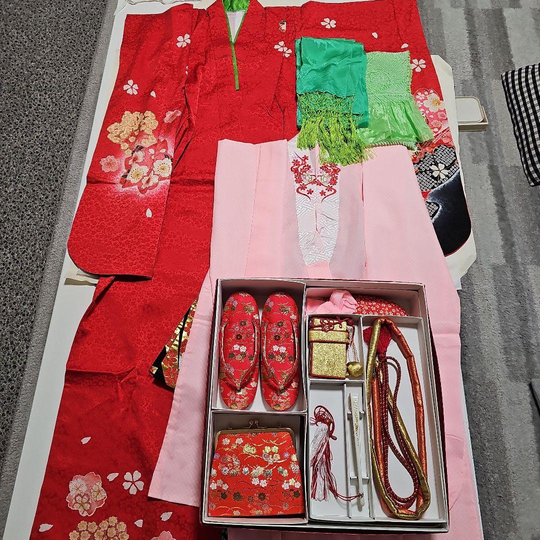 七五三　七歳着物