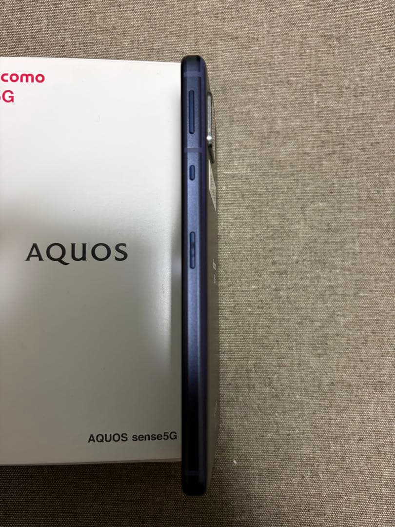 AQUOS sense5G SH-53A ドコモ ニュアンスブラック 美品