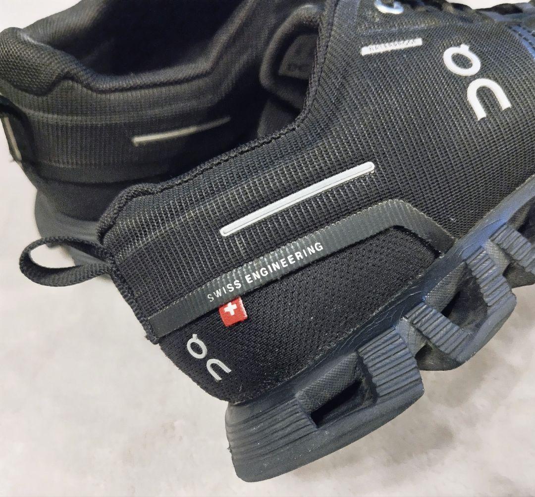 On Cloud 5 Waterproof all black 24.0cm 黒