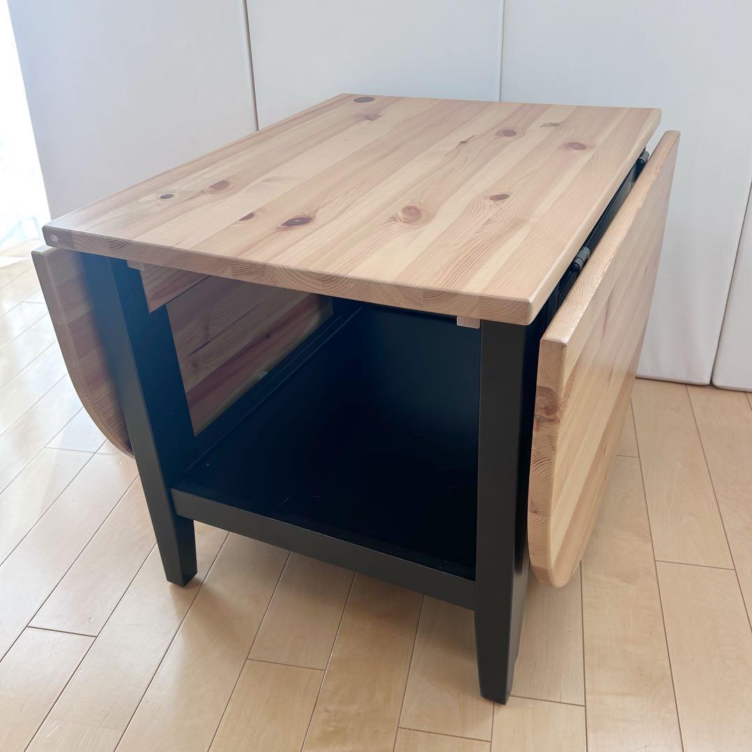 IKEA ARKELSTORP 木製　折りたたみ　コーヒーテーブル　バタフライ
