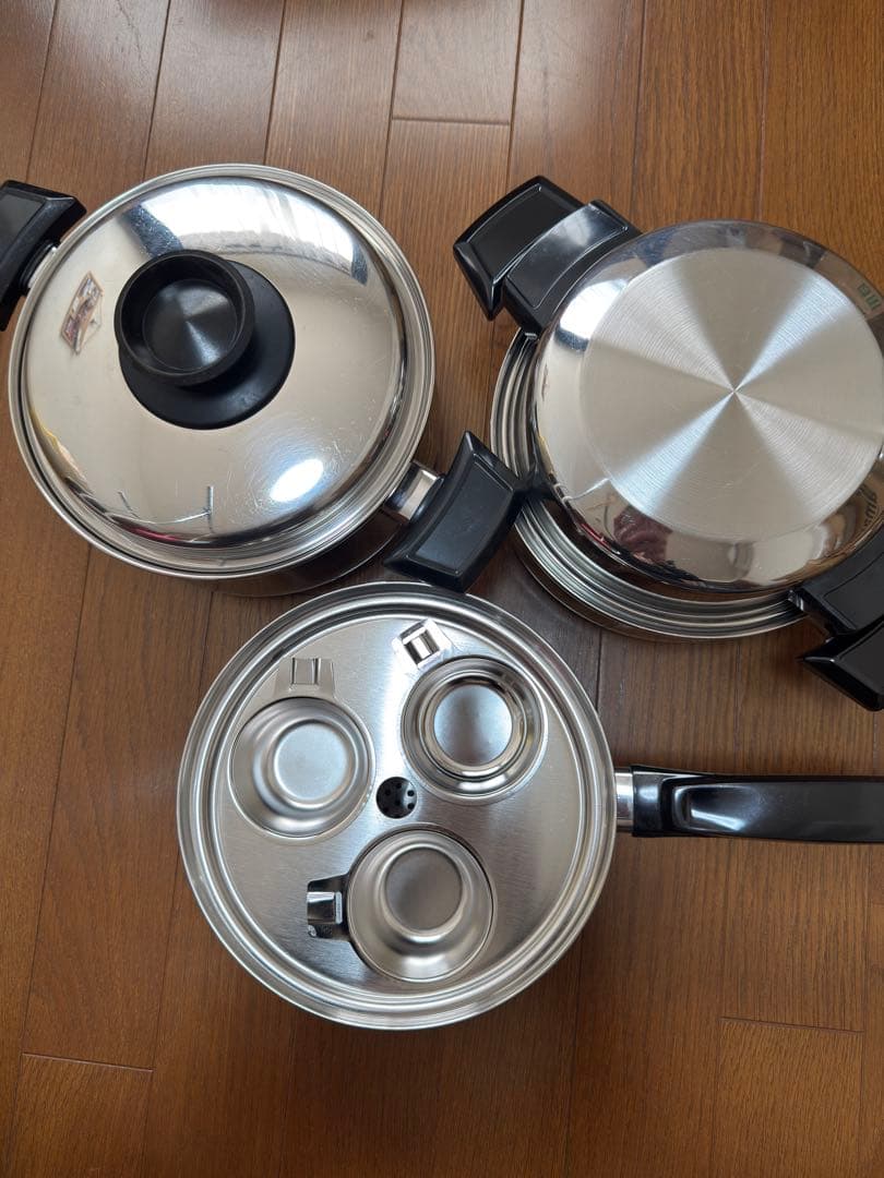 ロイヤルクイーン IH対応鍋、蒸し器