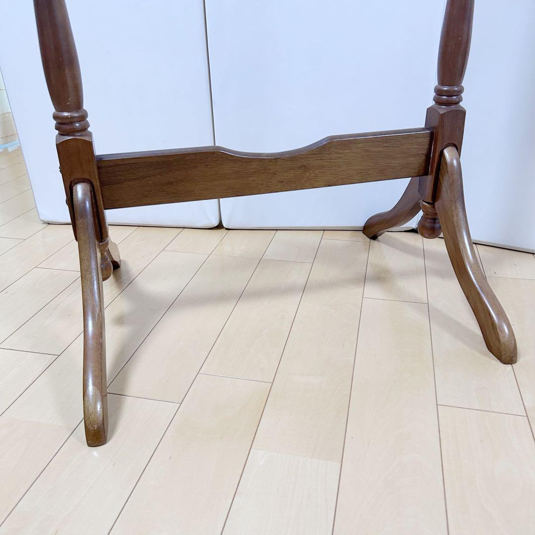 アンティークハンガーラック　タオルかけ　ハンガースタンド　ろくろ加工　英国調