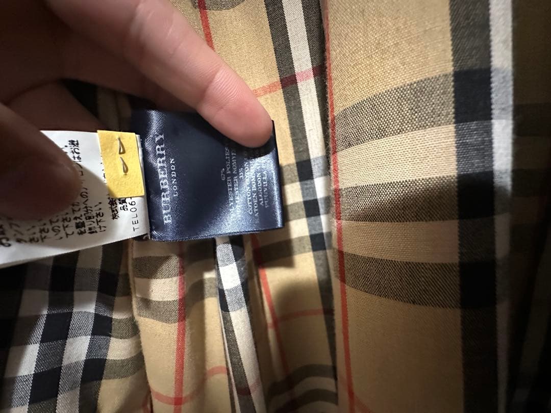 BURBERRY トレンチコート ベージュ　メンズ