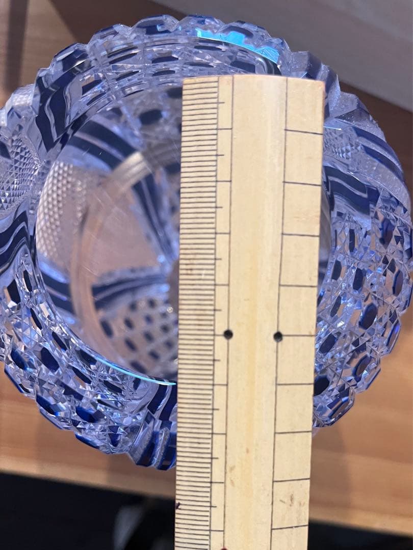 江戸切子 花瓶 花生