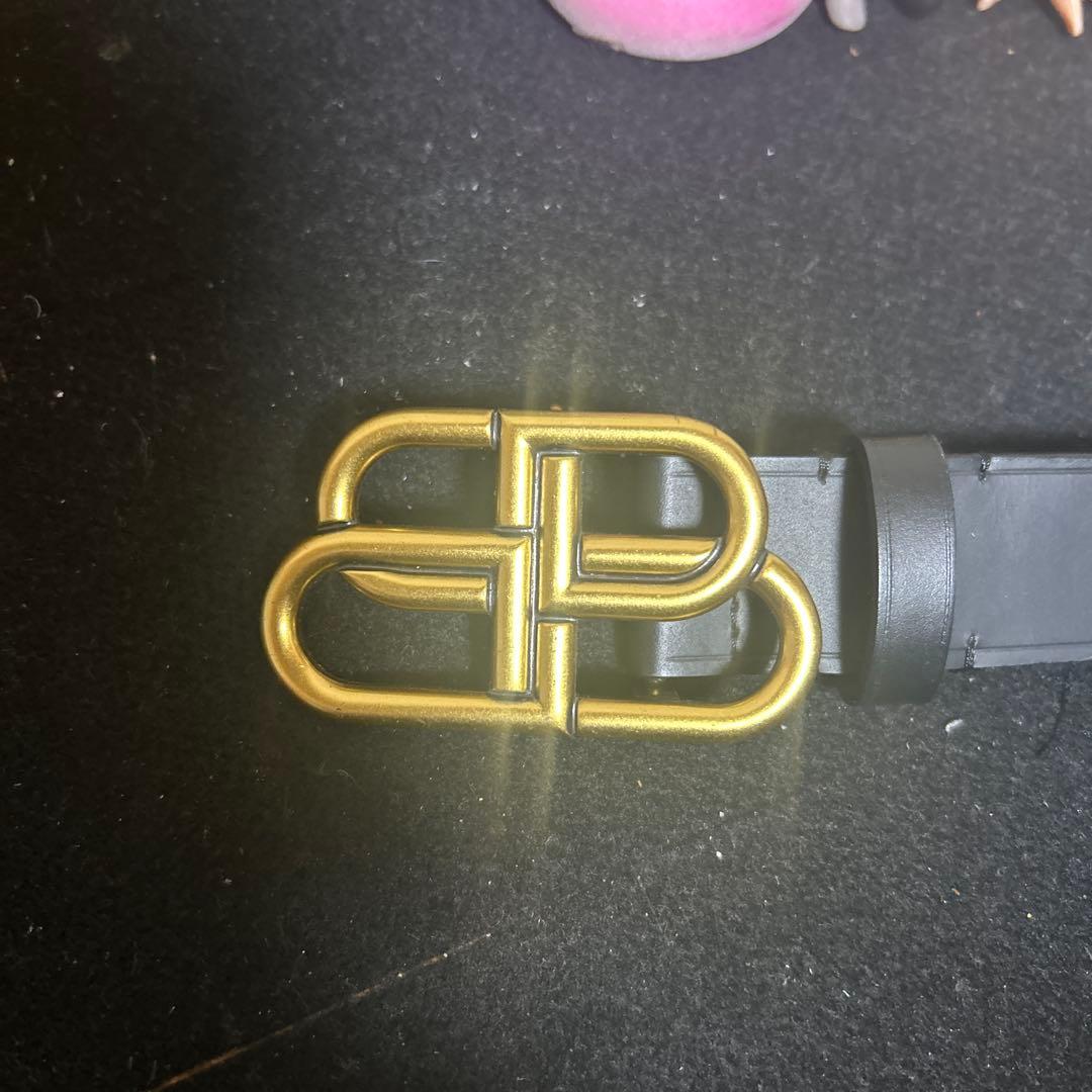 BALENCIAGAバレンシアガ ベルト ゴールド