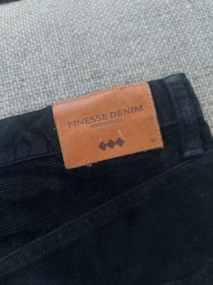 希少90s GOODENOUGH×FINESSE コーデュロイパンツ 藤原ヒロシ