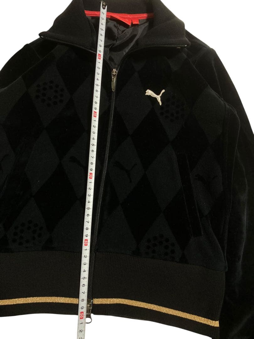 00sPUMA定価6万✴︎ベロアy2kトラックJKフェアリーグランジパンクロック