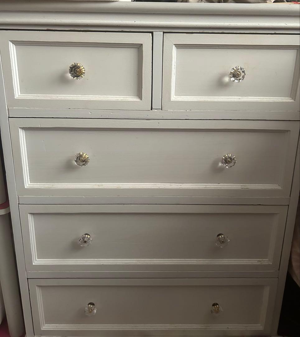 タンス チェスト ホワイト HAGIHARA