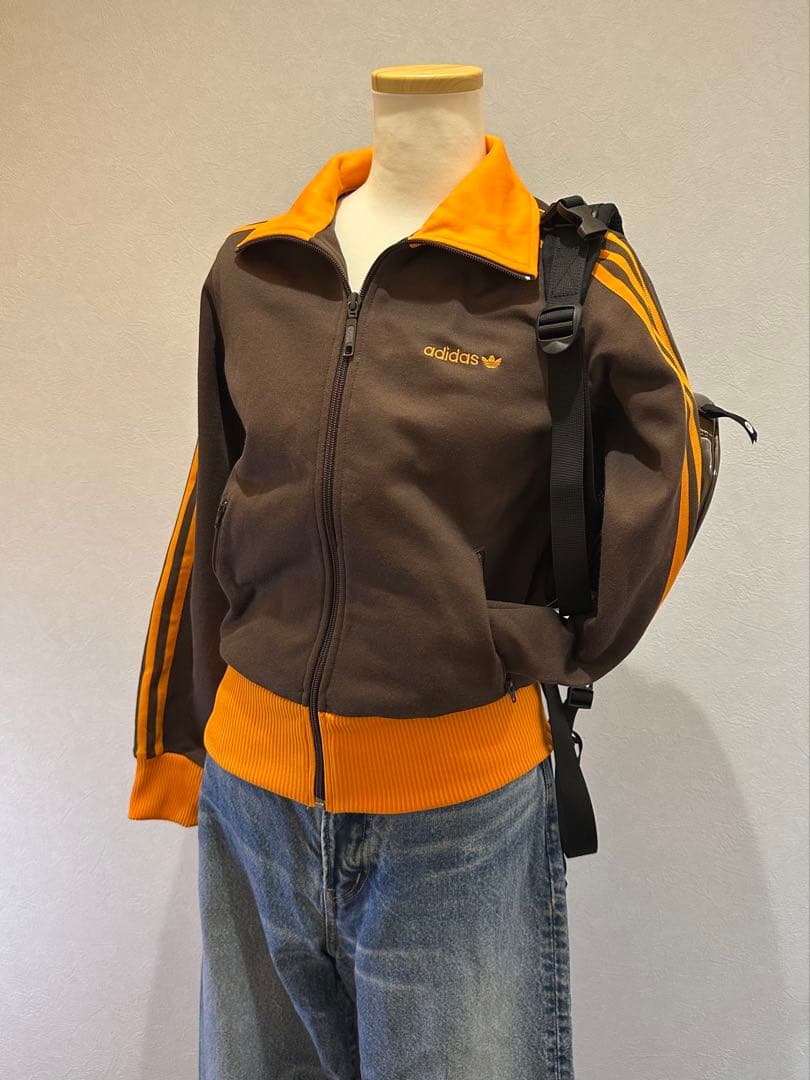 adidas 00s トラックジャケット 黒タグ 万国旗タグ　ジャージ