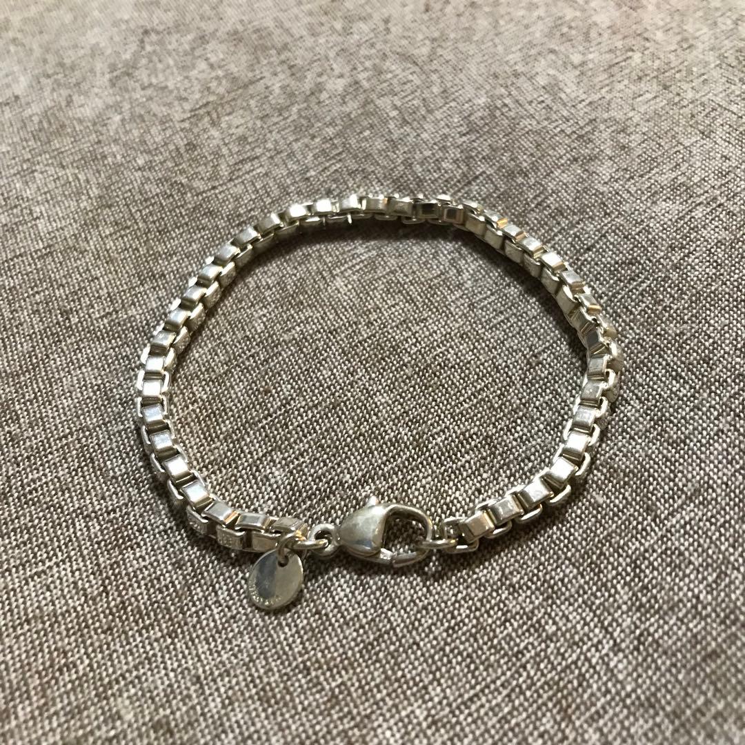 ティファニー TIFFANY ベネチアン チェーン ブレスレット SV925